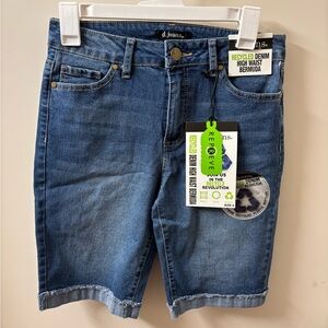 NWT d.jeans Recycled Denim Bermuda Shorts